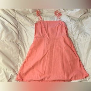 Light Pink Short Sun Dress Old Navy. Size L.
